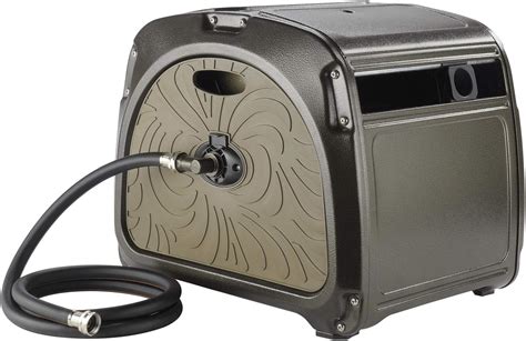 metal garden hose reel box|heavy duty garden hose reel.